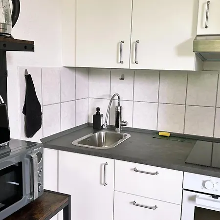 Appartement Schoenes Studioapartment Uni Naehe, Wlan, 4 Gaeste Essen